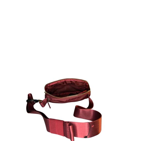 Burgundy Belt Bag - Picture 3 of 5